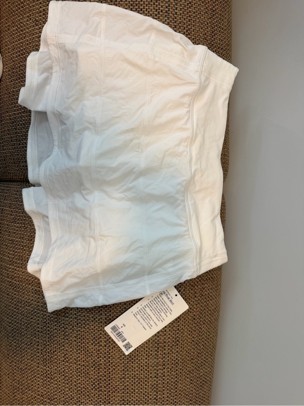 lululemon athletica White Womens Mini Skirt